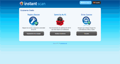 Desktop Screenshot of es.instant-scan.com