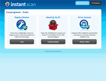 Tablet Screenshot of de.instant-scan.com